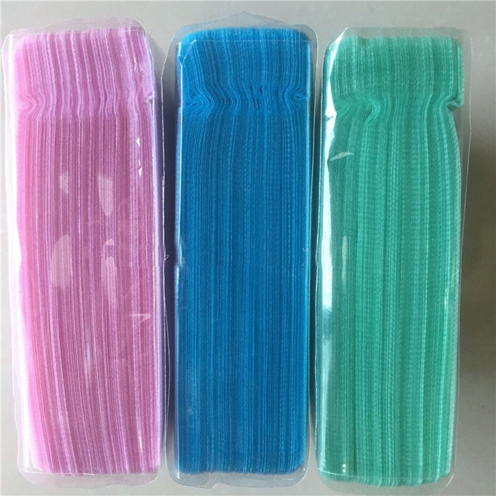 Hot New 100Pcs CD DVD Sleeves Plastic Thick Non-Woven Double-Sided Portable Colorful DVD Disc Folder Storage Bag random color