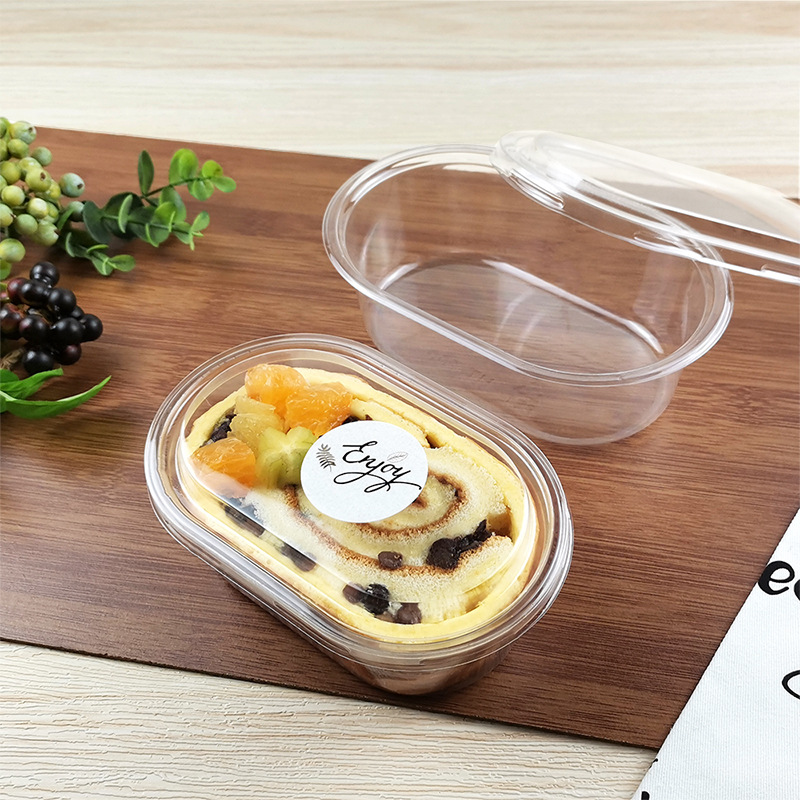 Clear Full Bowl Containers - Ideal for Desserts & Sweet Treats Storage