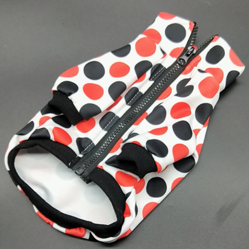 apparel fashion dog printed puppy clothes triangular metal dogs wear Free shipping