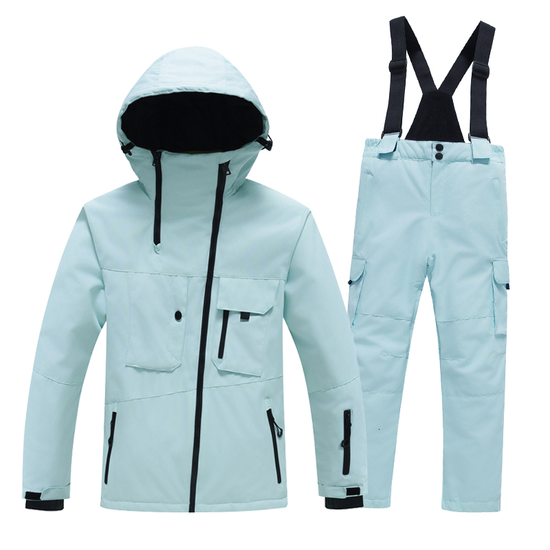 Boys And Girls' Fashion Suit Winter Clothes Snow Waterproof 10000 Ski Jacket And Pant Sets Kids Snowboarding Clothing