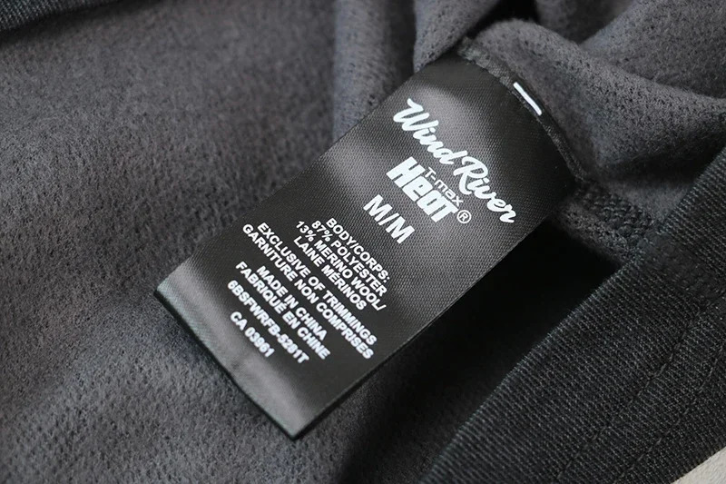 Merino Wool Base Layer Top Mens 13% Thermal Underwear Long Sleeve Shirts for Outdoor Hiking Crew Tops Warm 241111