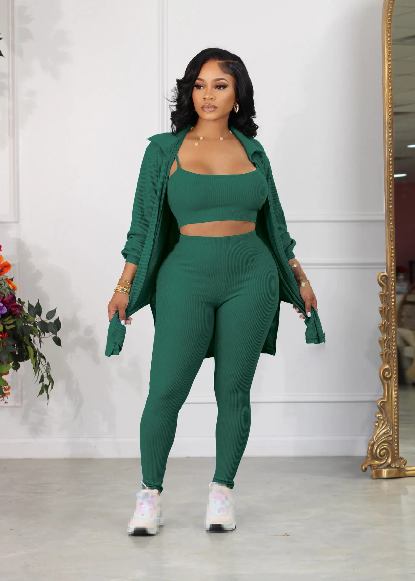 3 piece sets women outfit three piece set for women pants sets winter outfits for woman birthday outfits woman pants 241111