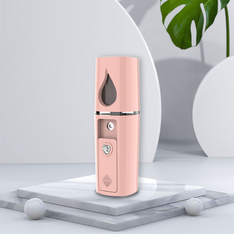 1/2PCS 20mL Nano Cold Spray Face Steamer Mini Portable USB Rechargeable ABS Humidifier Nebulizer Beauty Cool Mist Skin Care