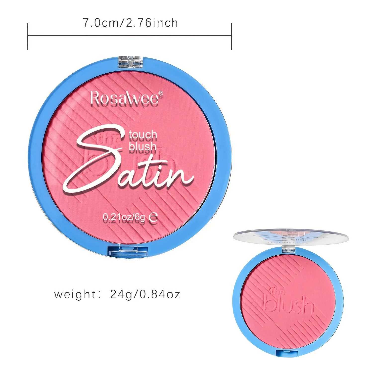 Blush Makeup Powder Palette Matte Face Blush Cheek Blushing Pressed Powder Pallet for All Skin Types Lightweight Long-WearXJ241111