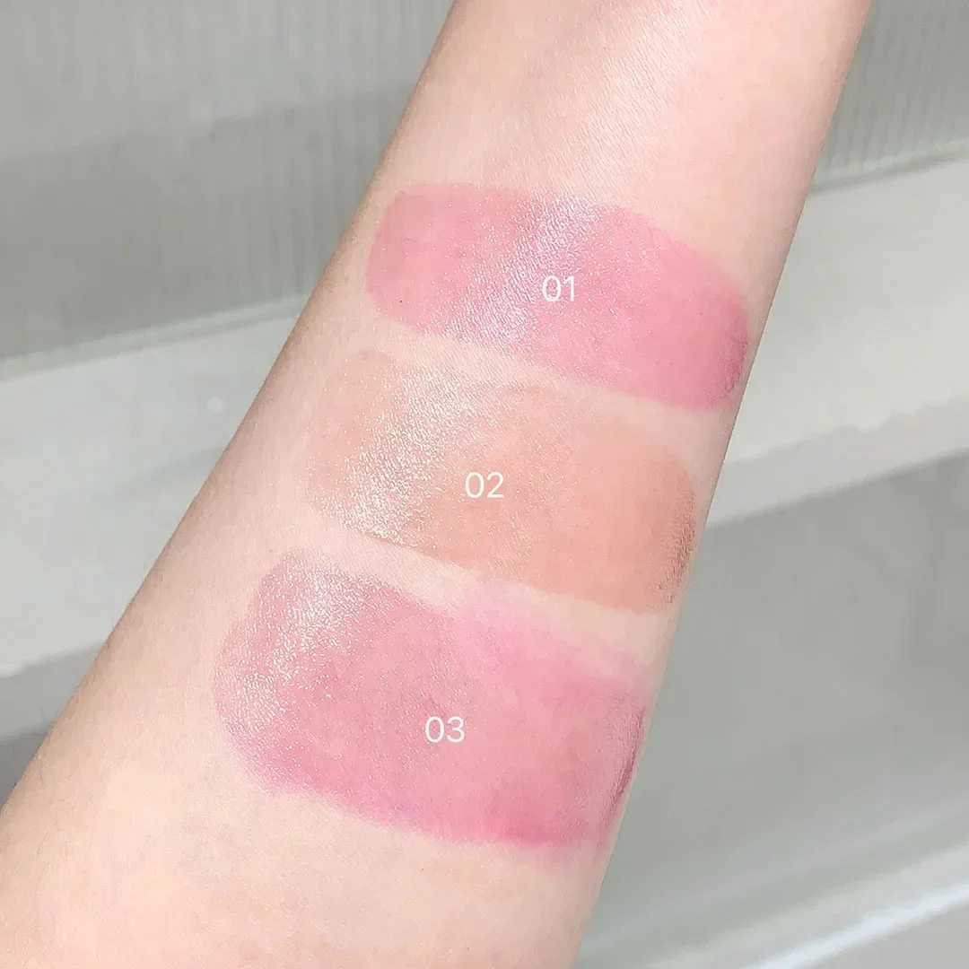 Monochrome Jelly Blush Stick Water Jelly Tint Stick Long-lasting Cheek Makeup Hydrating Stain Face Tint Milk Jelly Lip GlossXJ241111