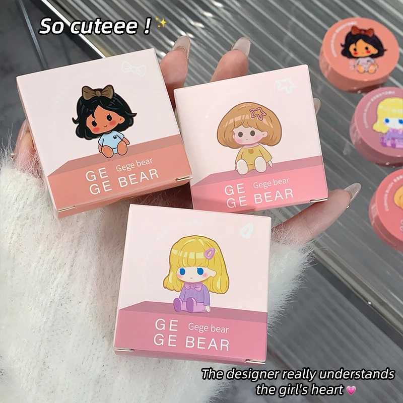 Air Cushion Blush Mushroom Head Lazy Air Cushion Waterproof Lasting Blusher Palette Cheek Contour Natural Cheek Tint CosmeticsXJ241111