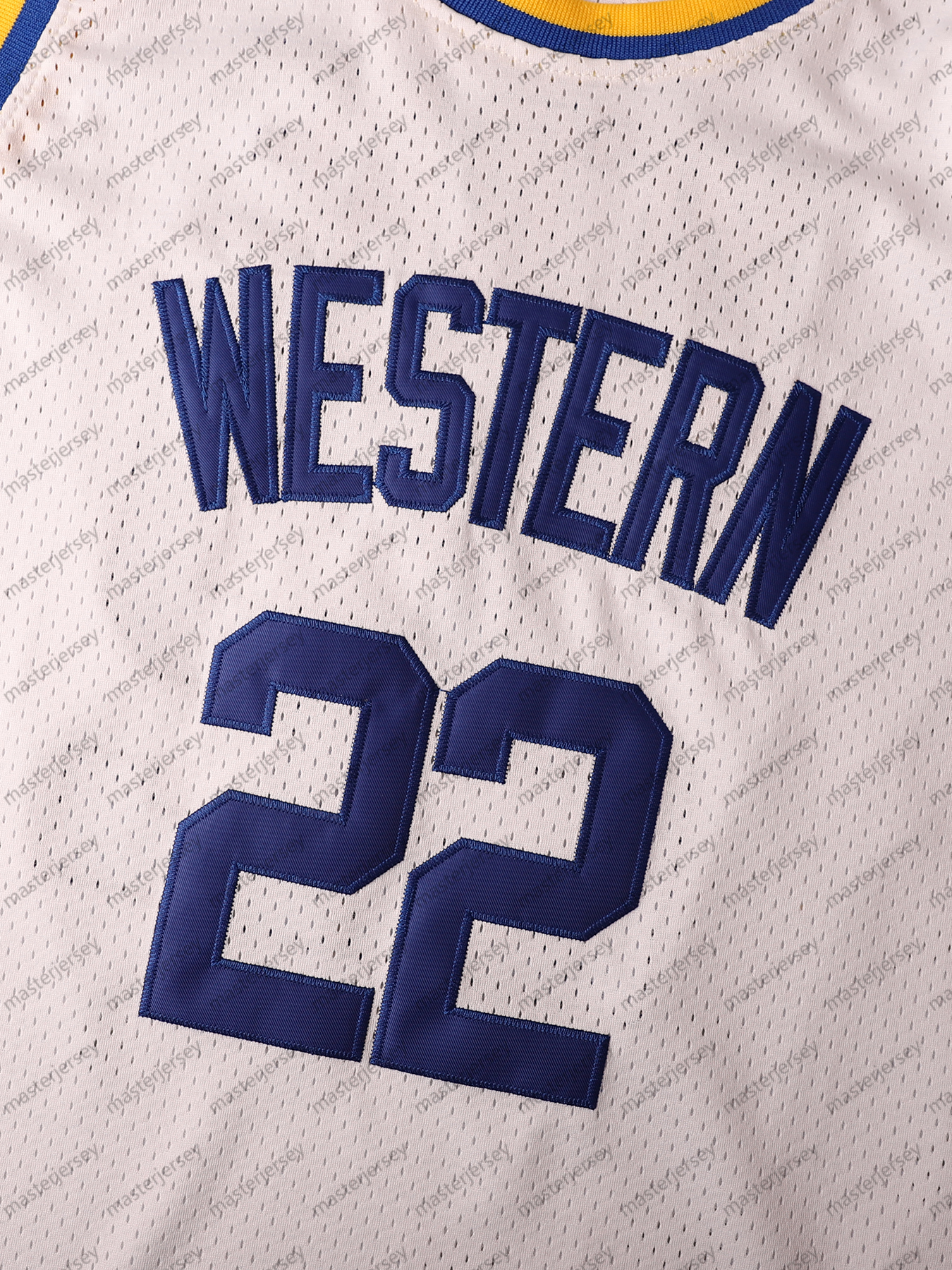 #22 MCRAE Men's Basketball Jersey White Sweatshirt - Embroidered Movie Mesh Letters & Numbers, Crew Neck Sleeveless Training Vest, Loose Fit Athl