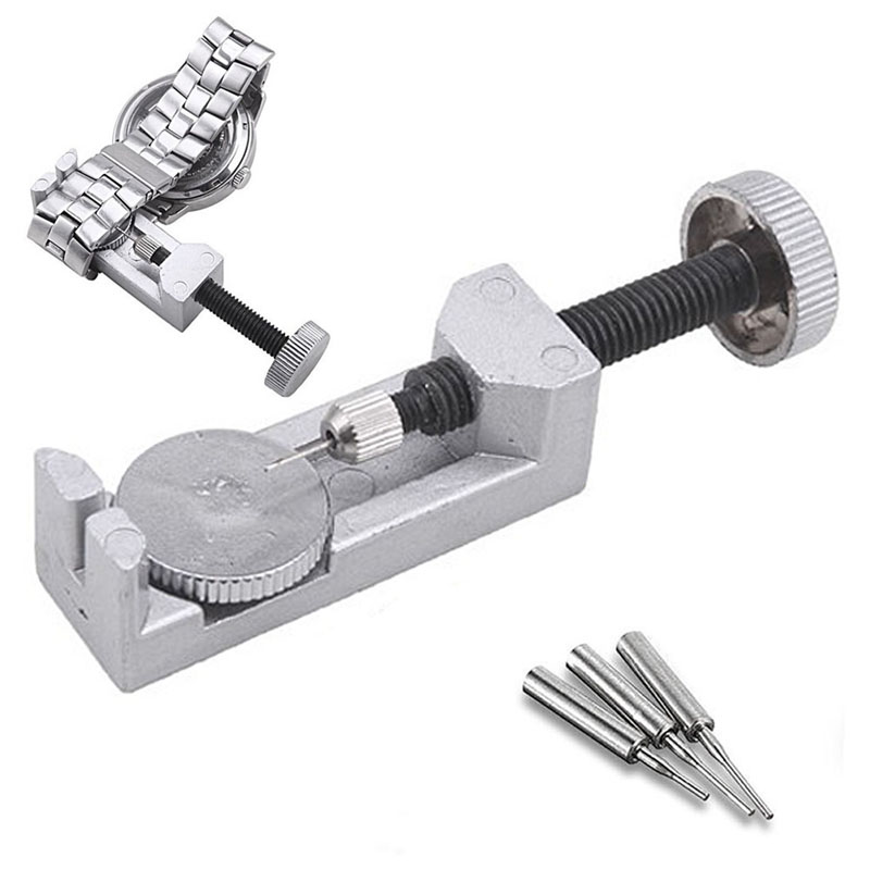 Watch Band Link Adjust Slit Strap Bracelet Metal Chain Pin Remover Repair Spring Bar Tool Punch Holes In The Watch Band