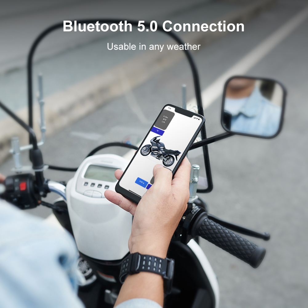 Car TPMS Tire Pressure Monitoring System Bluetooth-compatible Mobile Phone Display Auto Accessories Tyre Pressure Alarm Sensor