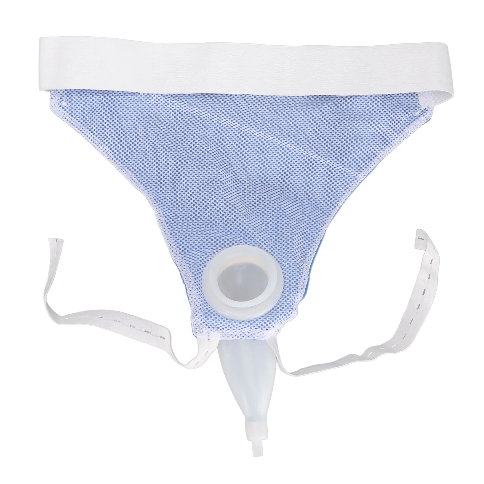 Men Wearable Urine Drainage Bag Silicone Urinal Collector Pee Holder with Catheter 1000ML 2000ML for Male Incontinence Bedridden