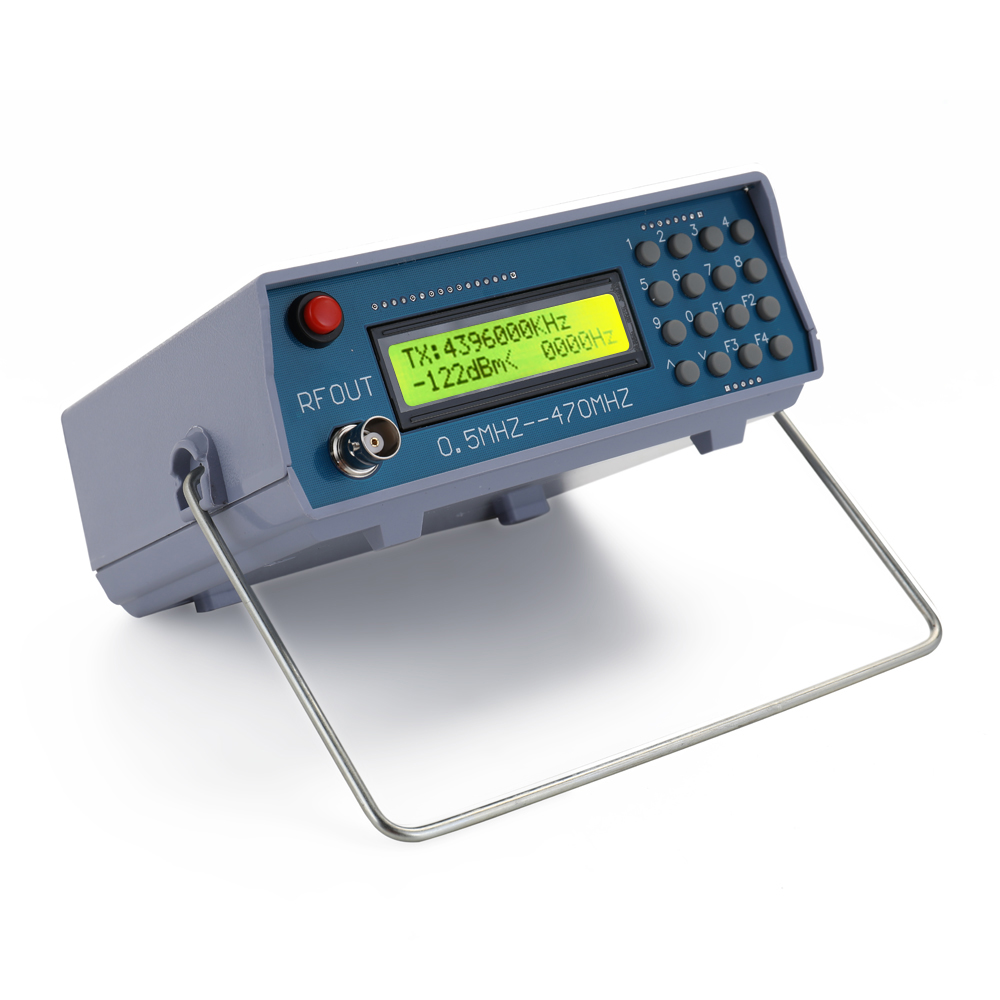 0.5MHz-470MHz RF Signal Generator Meter Tester for FM Radio Walkie-talkie Debug Digital CTCSS Singal Output