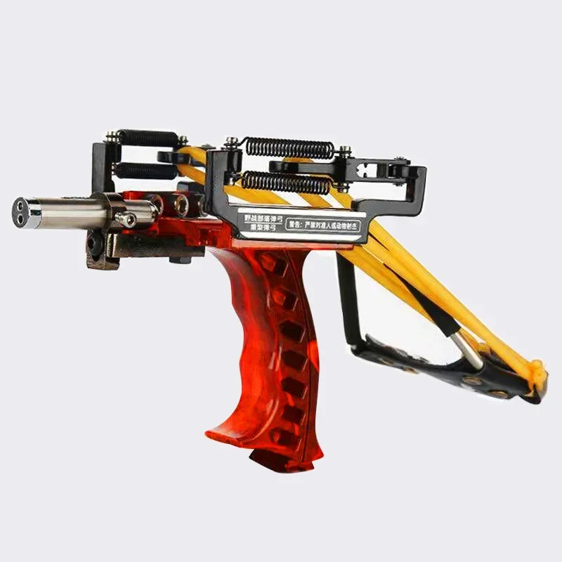 Metal Laser Aiming Slingsshot Spring Wrist Support To Assist Slingshot Outdoor Hunting and Shooting Hunting Accessories Caza