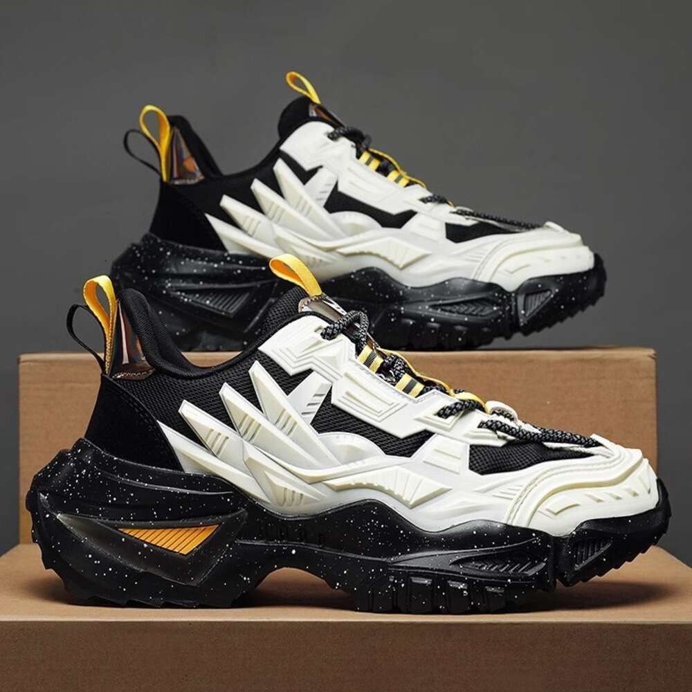 Ddmysports New Breathable Men S Sports Autumn Internet Celebrity Black Trendy Shoes OUTDOOR