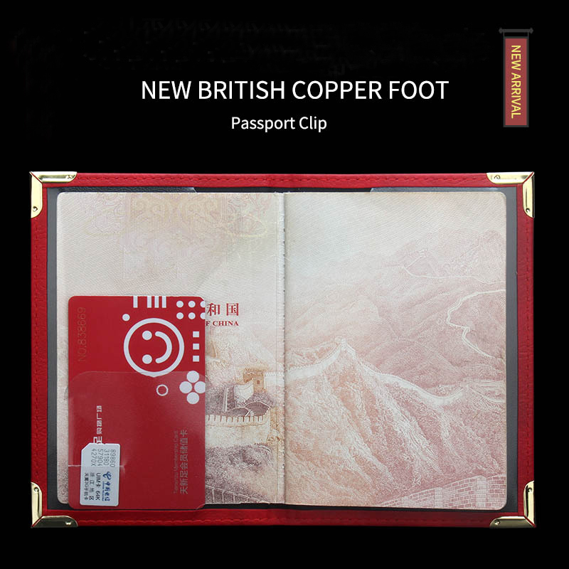 UK Women Men Travel Passport Cover Pu Leather Passport Case for United Kingdom Great Britain British Card Holder Wallet