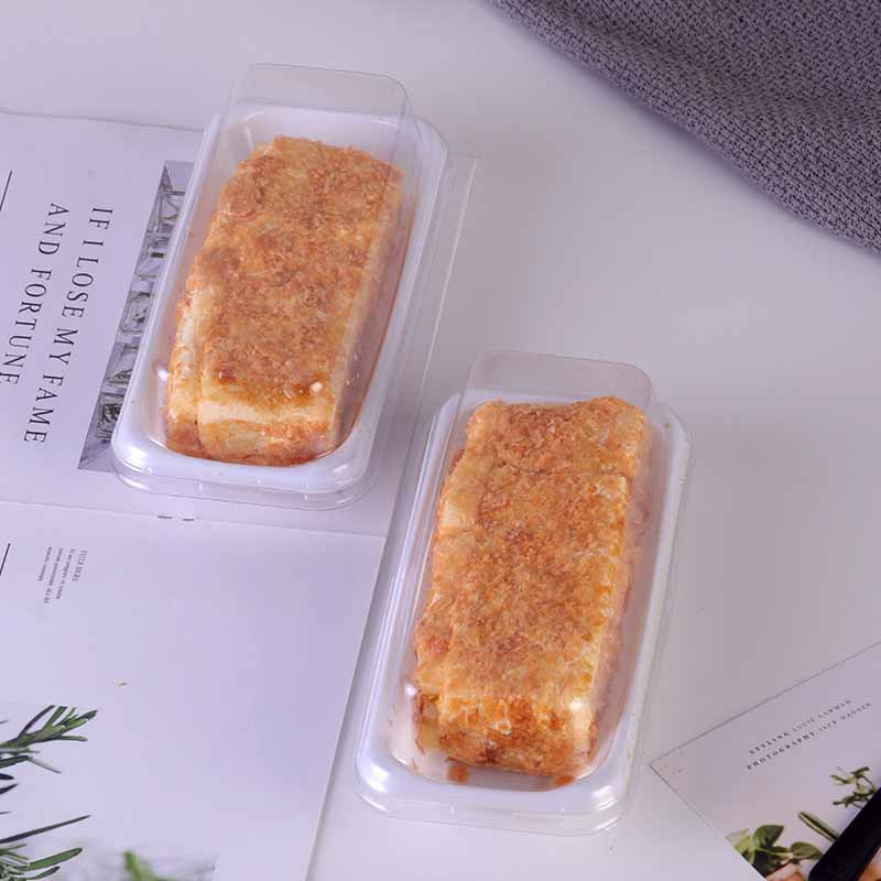 Takeout Friendly Clear Plastics - Secure Blister Trays for Snacks and Pastries
