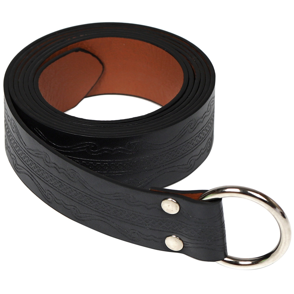 Retro Leather Belt Medieval Emed Viking Vegvisir Pu Leather Belt Renaissance Knight Buckles Belt Cosplay Accessories af5f1