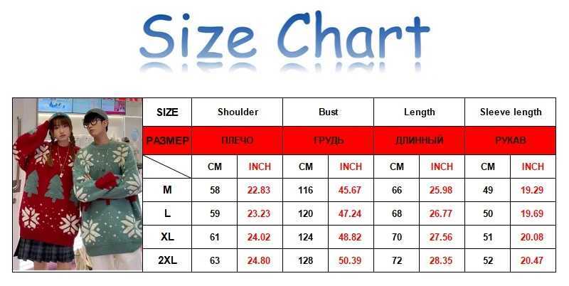 New Arrival Christmas Tree Couple Street Sweater Wan Xue Sweater Autumn Winter Neutral Mens Casual School Clothes Z241111