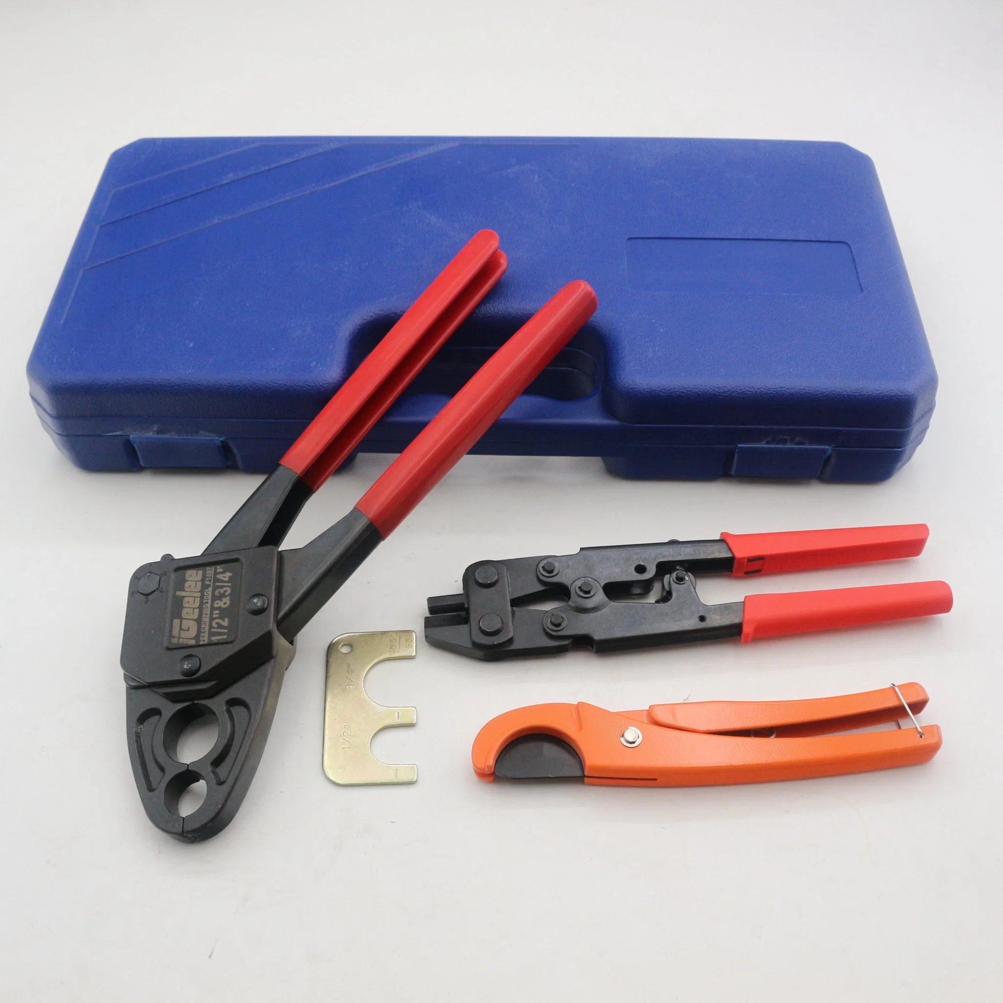 Combo Angle Head Pex Pipe Plumbing Crimping Tool FT-1234A