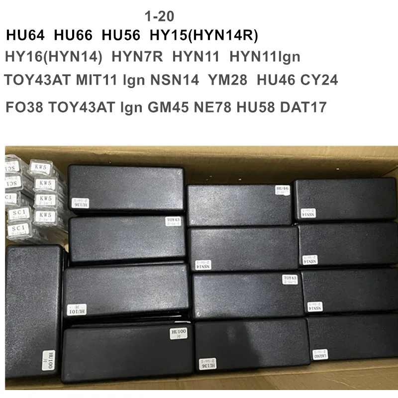 LISHI 2 IN 1 Locksmith Tool CY24 HON66 HU66 MAZ24 HU100 VA2T HU101 TOY40 TOY48 NE78 TOY2 2 HU58 HU83 HU100R YM30 NE66
