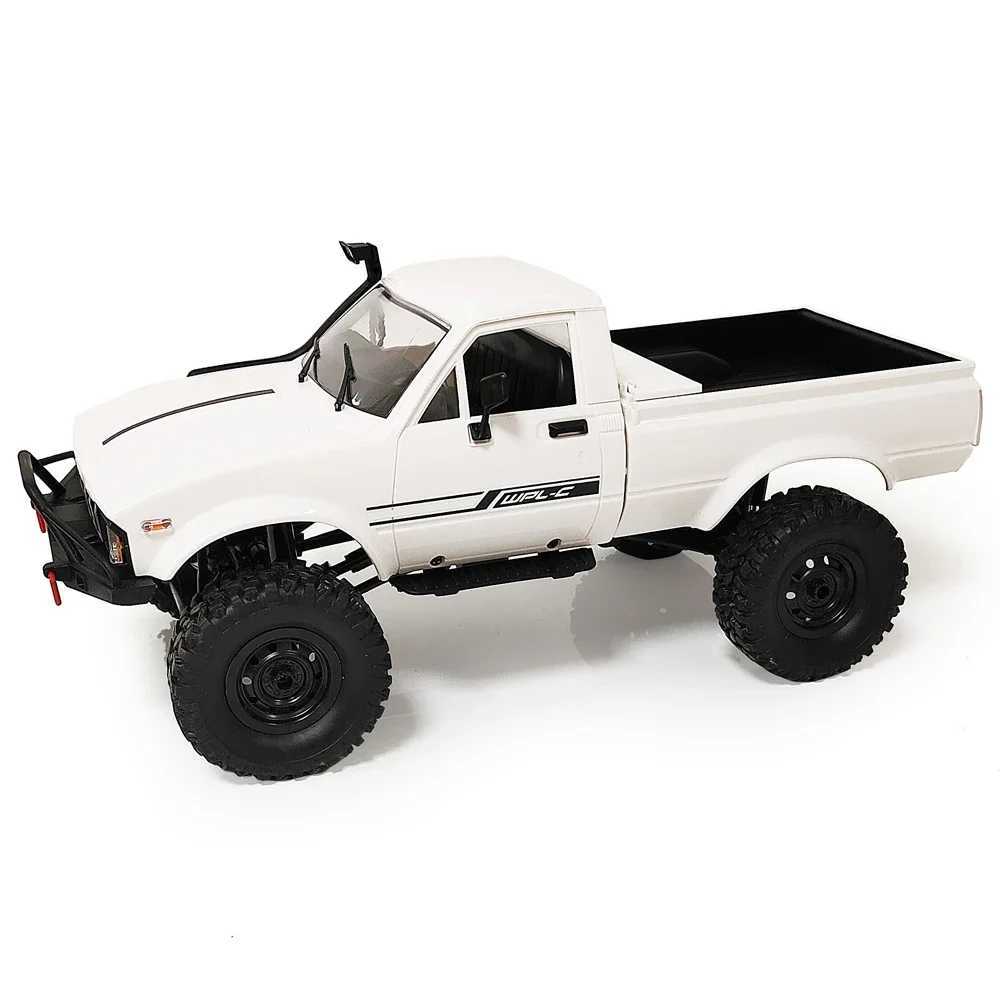 Electric/RC Car WPL C24 Upgrade C24-1 1 16 RC Car 4WD Radio Control Off-Road Mini Car RTR KIT Rock Crawler Electric Buggy Moving Machine 240424