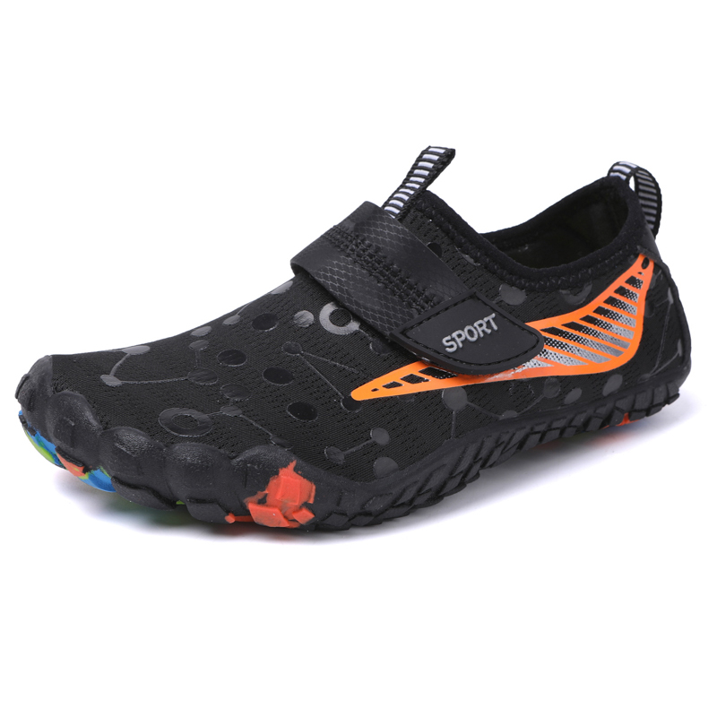 Summer Kids Children Beach Sea Stretch Fabric Water Shoes Boys Girls Barefoot Aqua Coral Surfing Swimming Sneakers Shoes