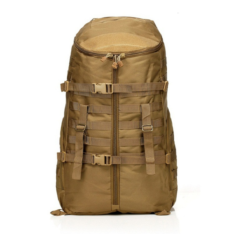 Outdoor Men's Large Capacity Leisure Tactical Camping Mountaineering Multi-Functional Backpack Nylon Sport Style BagVoyage