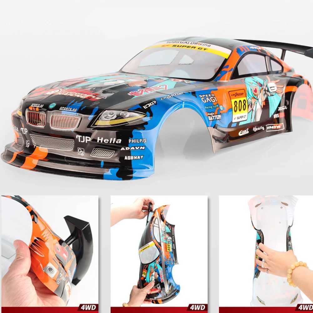 Electric/RC Car 1 10 Full Scale 2.4G Remote Control Car 4WD High-speed 70km/h Off-road Vehicle Dual-Speed Drift Rc Car For Kids Gifts 240424