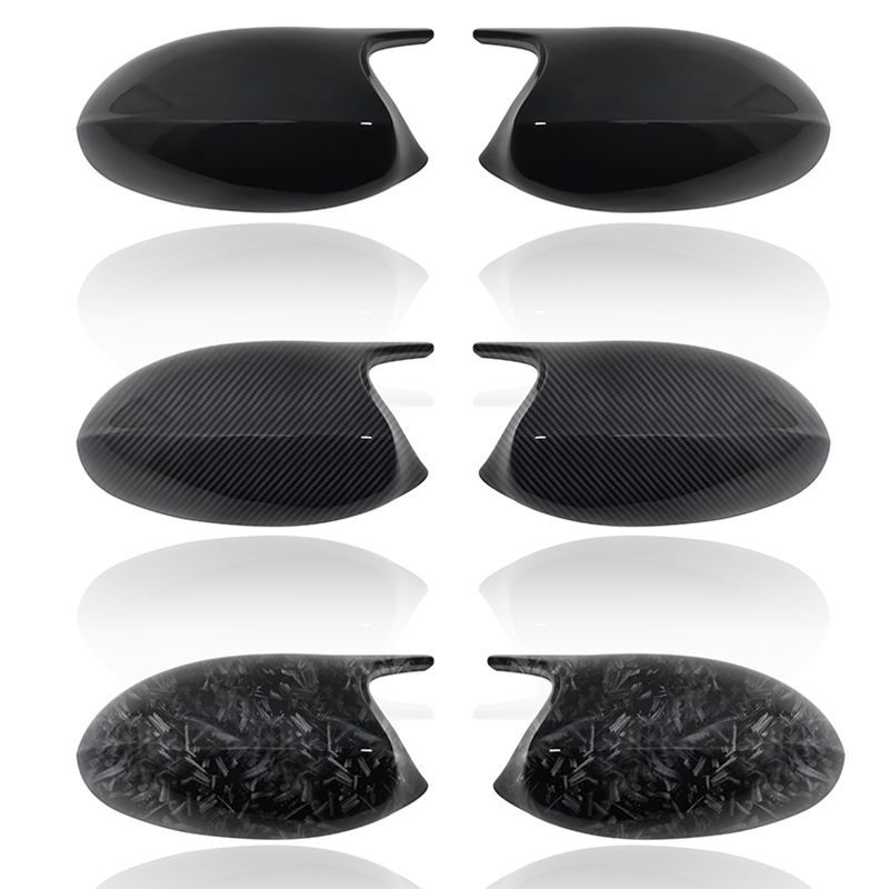 MAKIXISO Rearview Mirror Cap Wing Side Mirror Cover Car Accessories Fit For Facelift E90 E91 2005-2011 E92 E93 2006-2013 LCI 10207