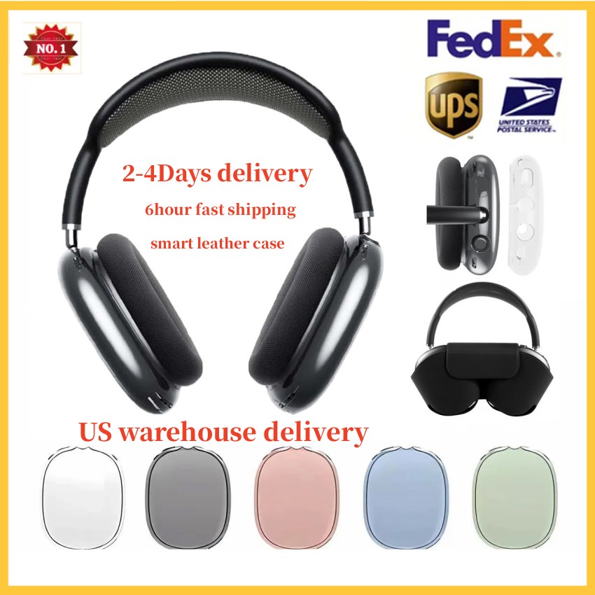 with ANC B1 P9 pro 2 bluetooth Headphone Accessories Transparent Solid Silicone case Air Max Pro 3 4 Headphones Smart popup Protective Case