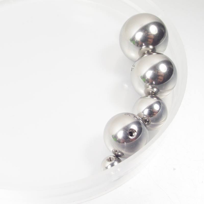 10pcs Stainless Steel Replacement For Lip Studs Labret Earrings Piercing Jewelry Septum Rings Externally Threaded Plastic Balls