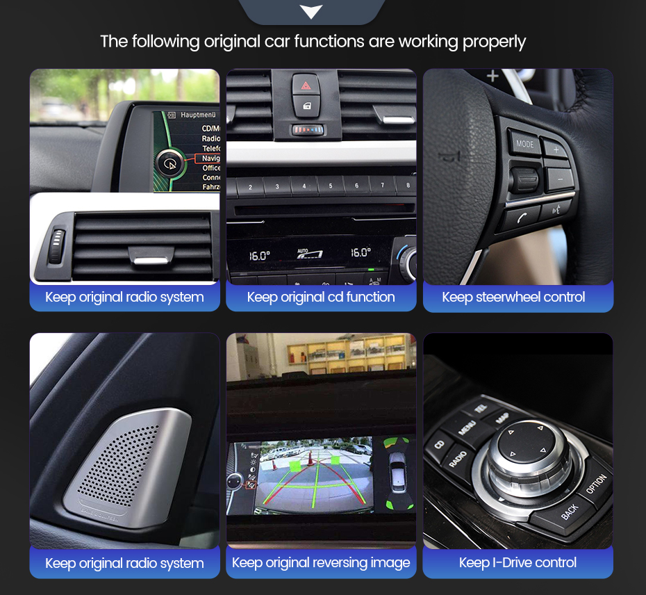 8-Core Android 13 Car Multimedia Player For BMW 3 Serie E90 E91 E92 E93 Wireless Carplay Auto 4G Wifi GPS Navigation All In One