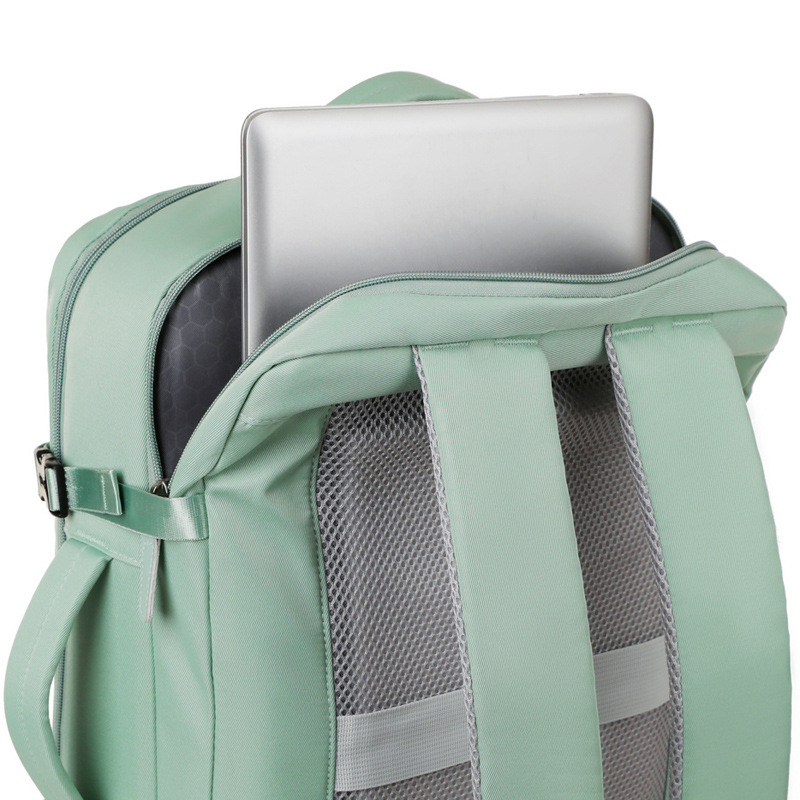 Mens travel backpack vacuum compression inch laptop business large capacity school expansion hiking