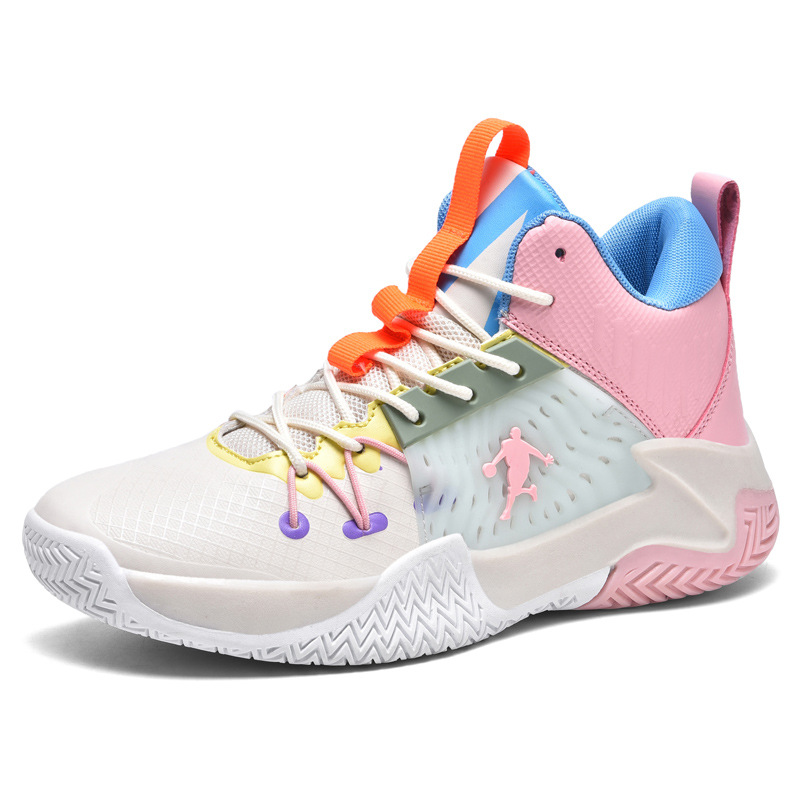 TopFight High Top Basketball Sneakers Non-Slip Gym Training Sports Shoes Comfortable Super Elastic Sports Shoes