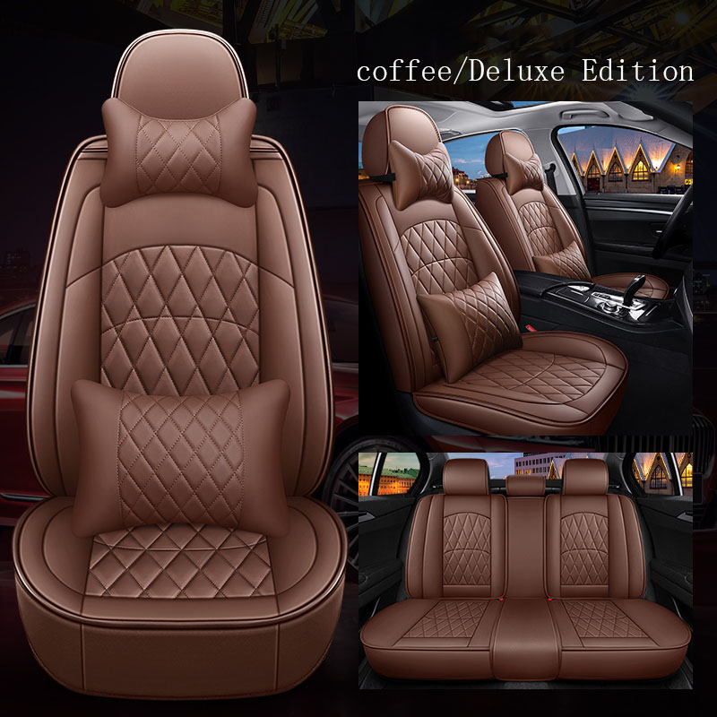 Universal Car Seat Covers for NISSAN Qashqai Juke Leaf Armada Altima Cube Dualis Tiida Bluebird Rogue Sport Car Accessories