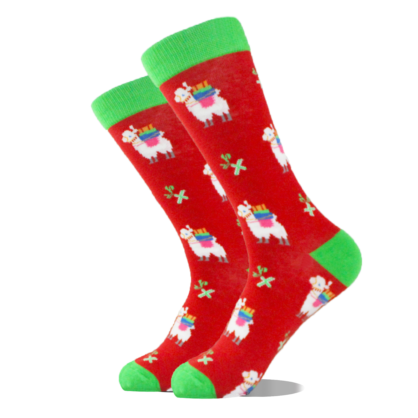 Wholesale Mix 16 Colors Mens And Womens Christmas Stocking Socks Thickened Cotton Socks Christmas-socks Five Pairs A Pack Can Mix Styles
