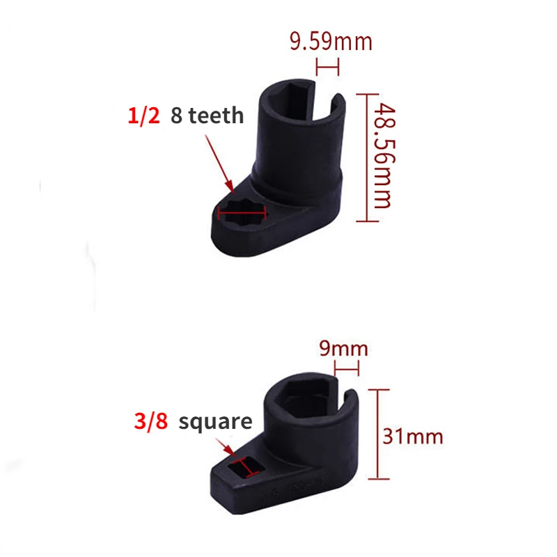 1pc Sensor Professional Oxygen 22mm Socket Removal Tool Universal Drive Remover Oxygen Sensor Sleeve Hand Tool Car Accessories smile