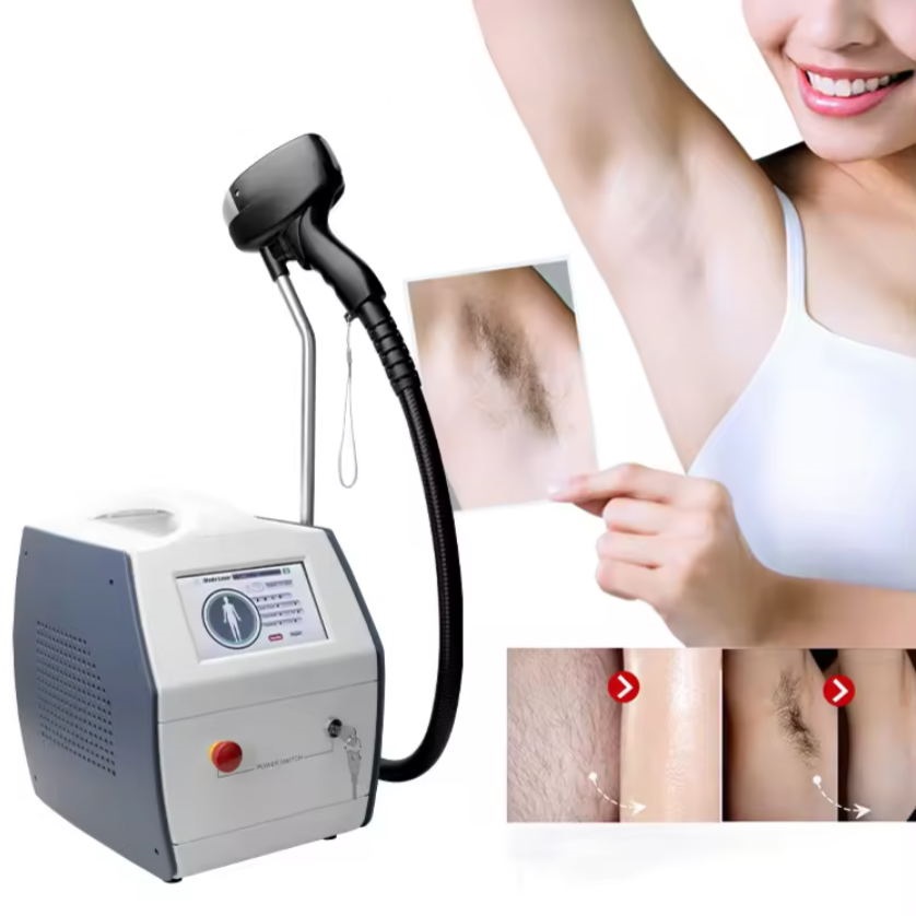 Portable permanent hair removal 808 diode laser hair removal machine