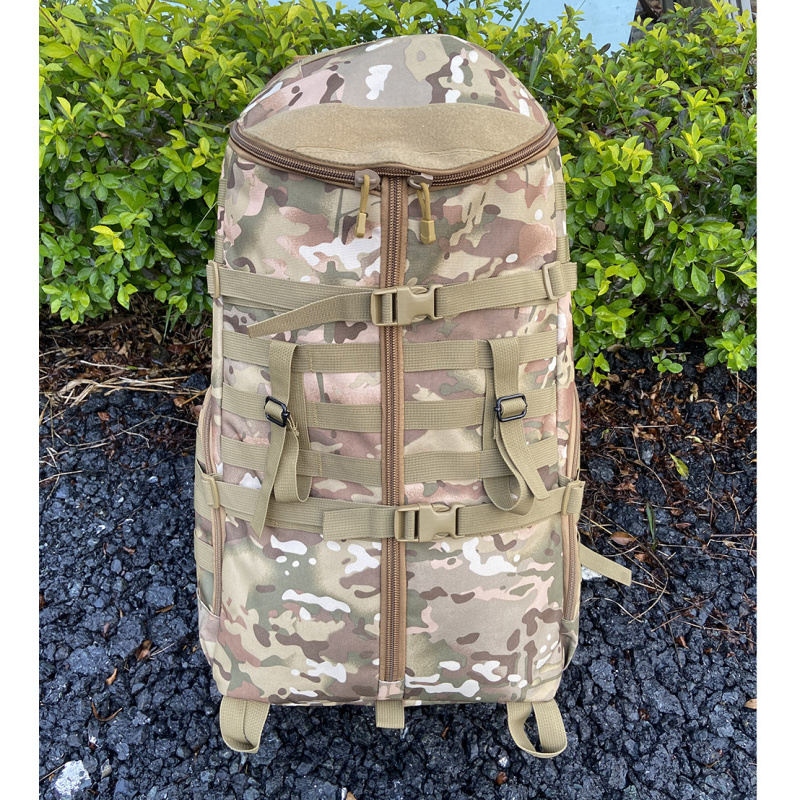 Outdoor Men's Large Capacity Leisure Tactical Camping Mountaineering Multi-Functional Backpack Nylon Sport Style BagVoyage