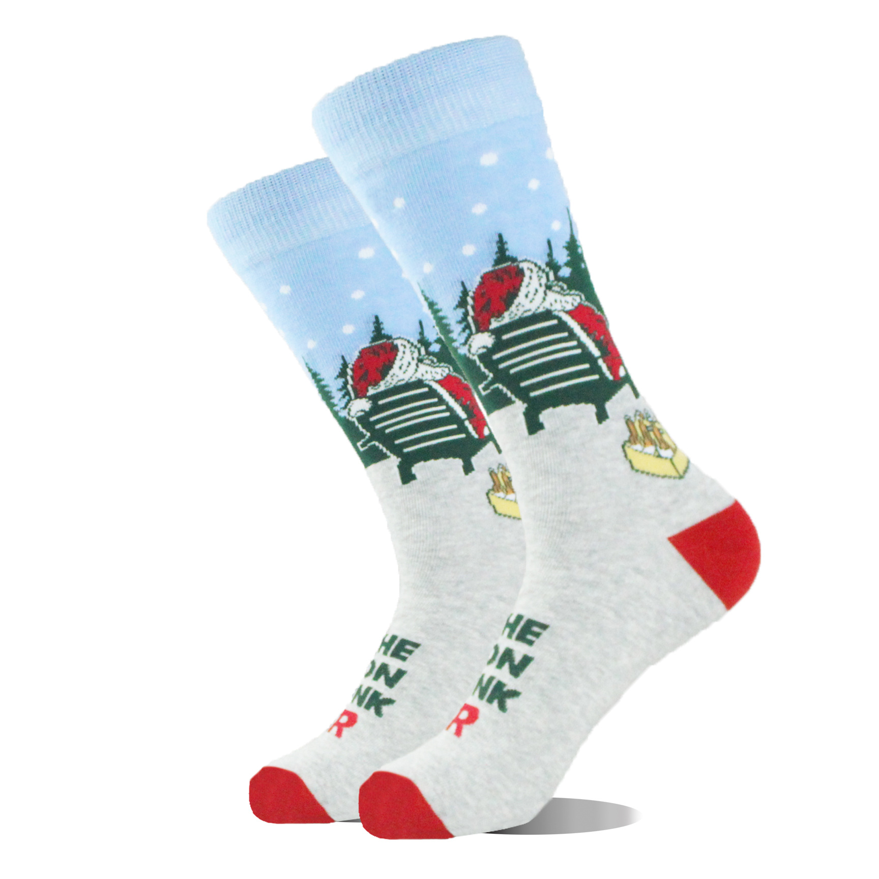 Wholesale Mix 16 Colors Mens And Womens Christmas Stocking Socks Thickened Cotton Socks Christmas-socks Five Pairs A Pack Can Mix Styles