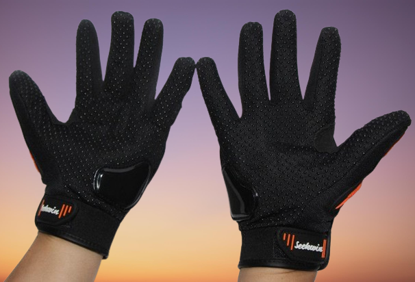 New Quality Motorcycle Racing Protective Gears Gloves Green Orange Red Colors Motoqueiro Luva Motorbike Motocross Moto Guantes