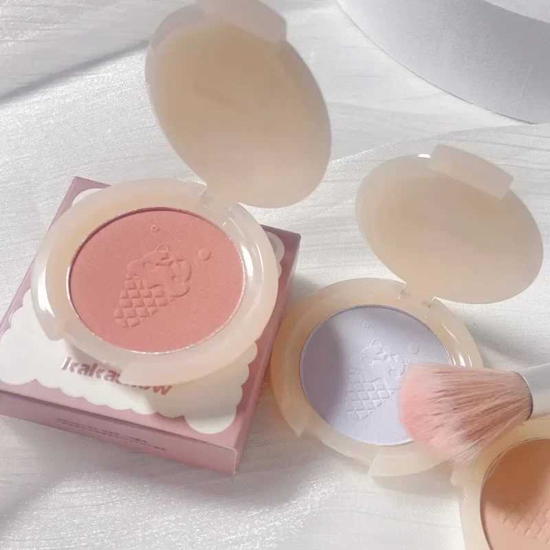Monochrome Blush Face Mineral Pigment Peach Orange Nude Pink Blue Matte Natural Blush Contour Shadow Cheek Blusher CosmeticXJ241111