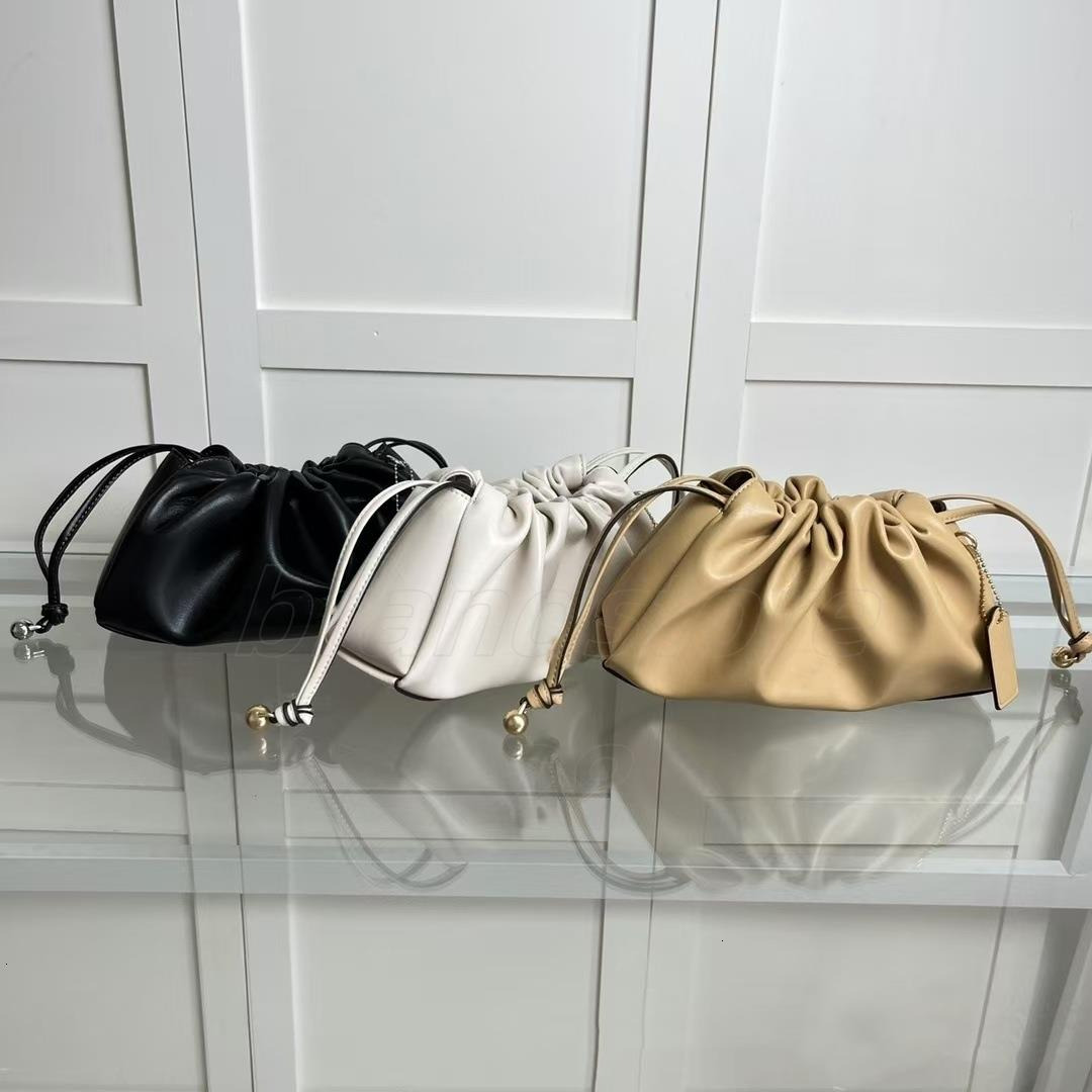 Brooklynn Bag Coached Bags Faye Cloud Bag Evening Bags Tote Bag Luxury Designer Bag Drawstring Closed Leather Small Square Magnetic Buckle Handbag Shoulder Bag