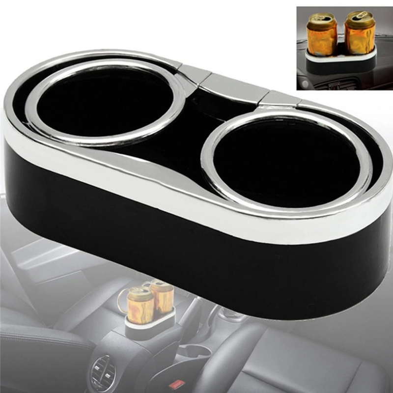 Dual Cup Holder Car Drink Bottle Holder Stand Dashboard Mount Auto Accessories Wholesale