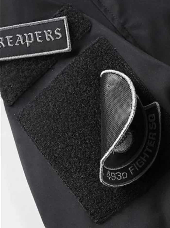 Gothic Japanese Harajuku dark clothing mens urban street clothing skull Y2k black technical jacket motorcycle bomber jacket W241111