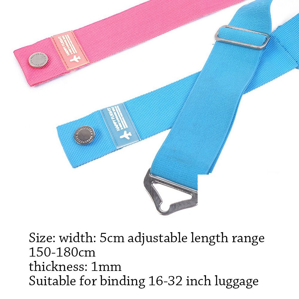 Anti-lost Fixed Strap Cross Strap Packing Belt Travel Suitcase Accessories Luggage Strap Bundling Belt Luggage Buckle Strap