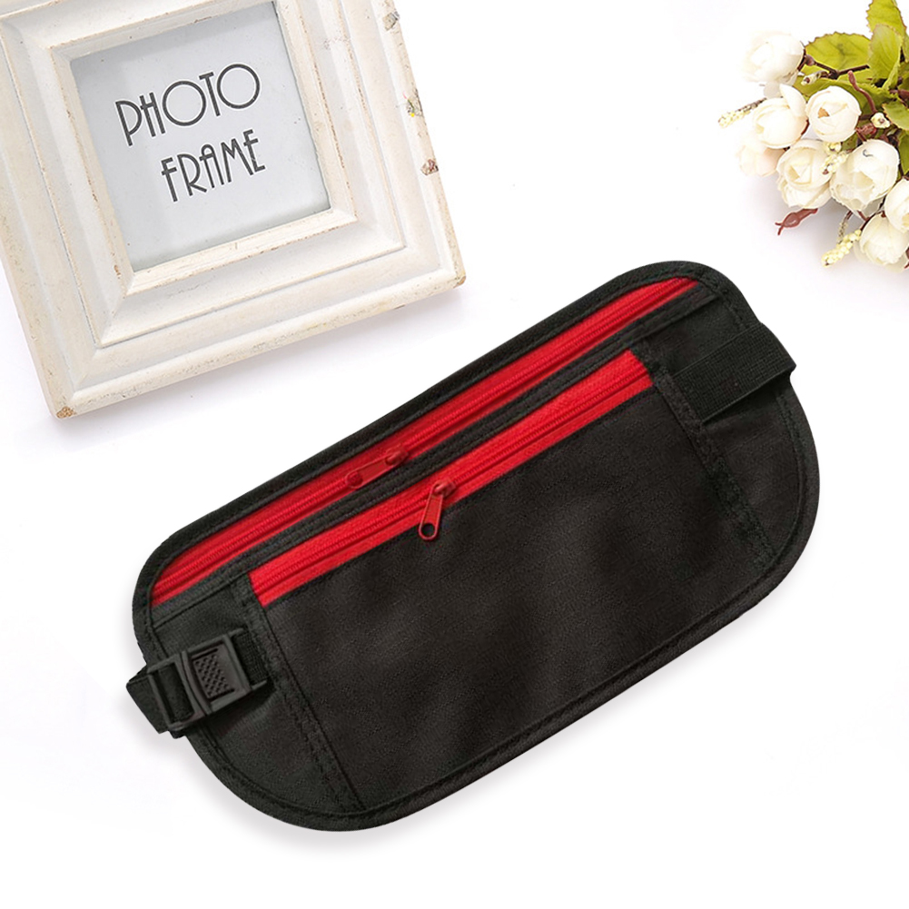 Unisex Outdoor Sports Waist Anti-Theft Invisible Fanny Pack ID Card Key Phone Holder for Women Men Sport Bag