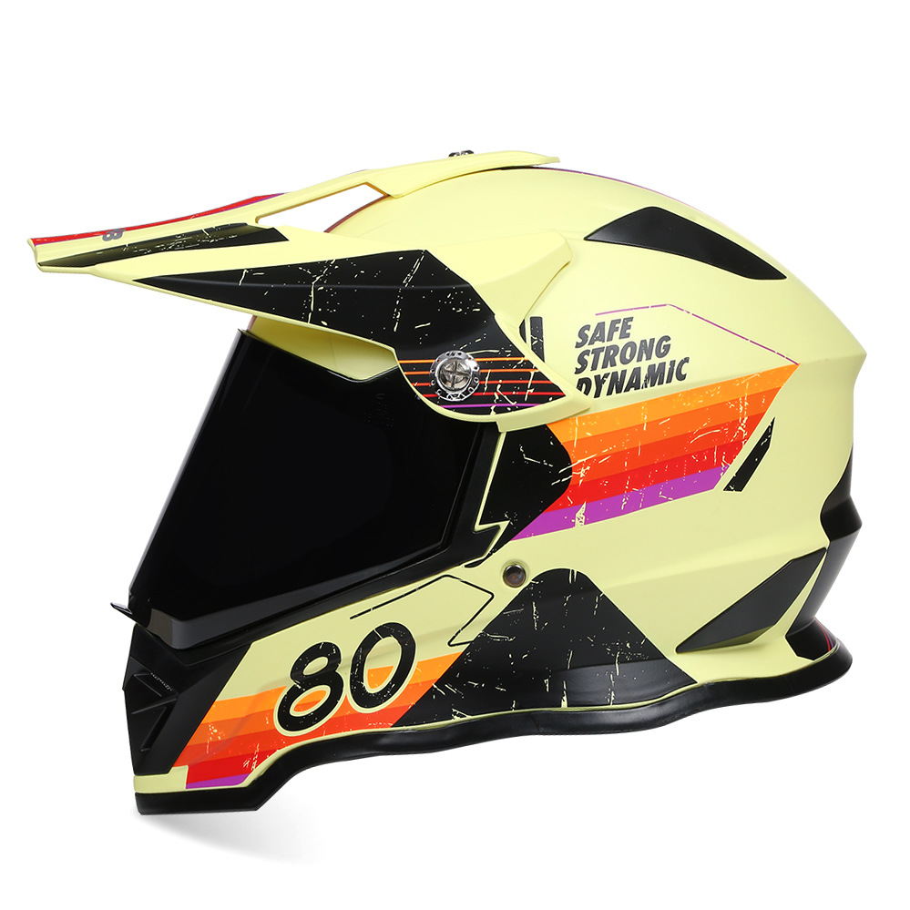 Professional Motorcycle Racing Helmet DOT Approved Men Women Safety Downhill Motocross Riding Casque Full Face Casco Moto ECE