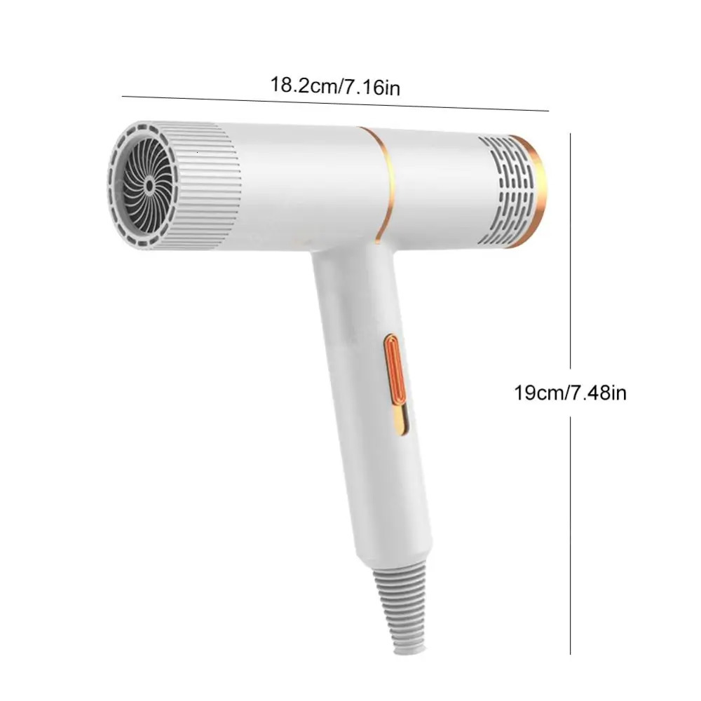 80 W Hair Dryer Fast Dry Low Noise Blow Dryer Cold Wind Salon Hair Styler Tool Professional Salon Hair Dryer for Hair Care 241111