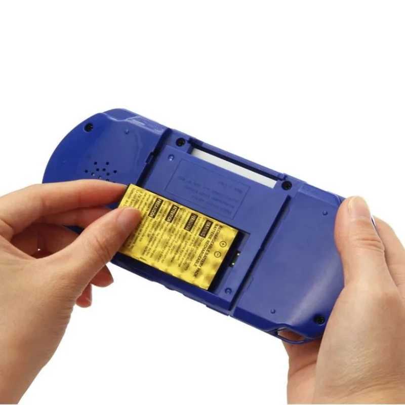 Portable Game Players 3 Portable 16 Bit Retro PXP3 Slim Station Video Games Player Handheld Game Console 2pcs Game Card built-in 156 Classic Games z24