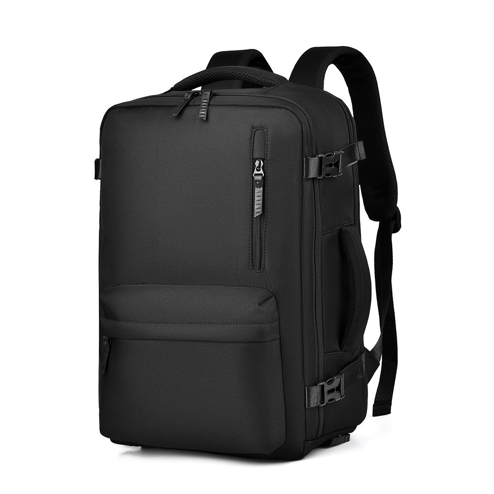 Vacuum compression mens travel backpack with air pump waterproof laptop New bag highquality